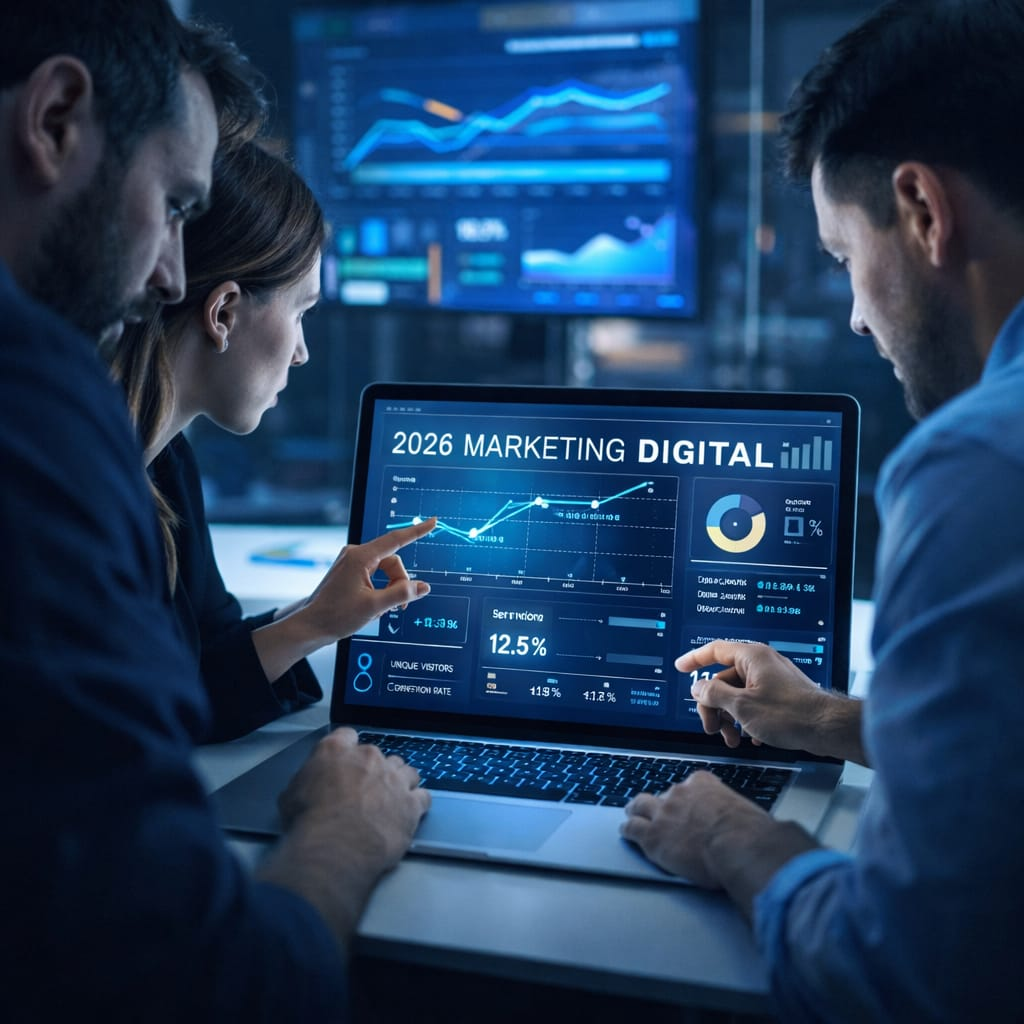 Marketing Digital em 2026: o que realmente gera resultado para empresas